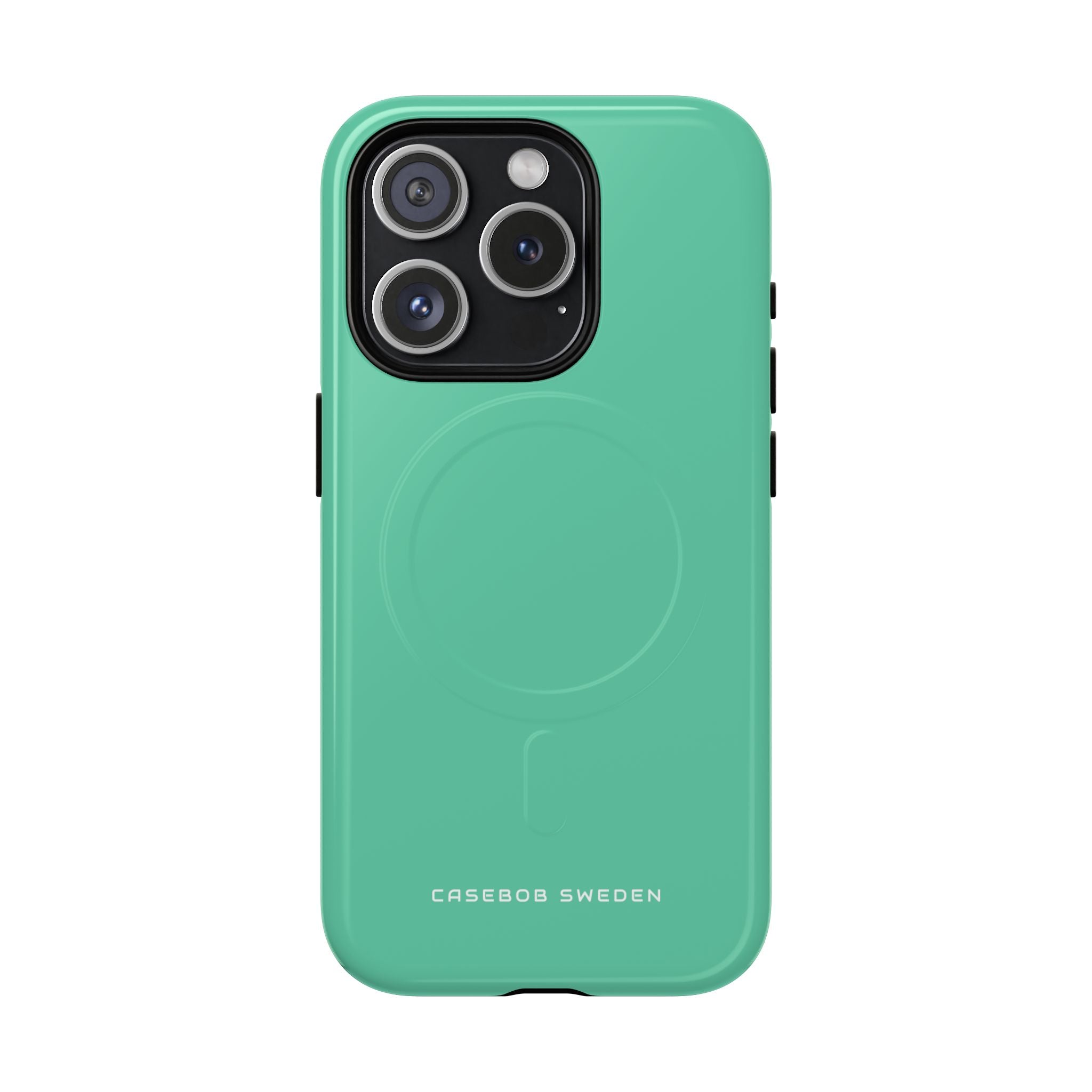 Medium Aquamarine iPhone 15  Tough+ Phone Case