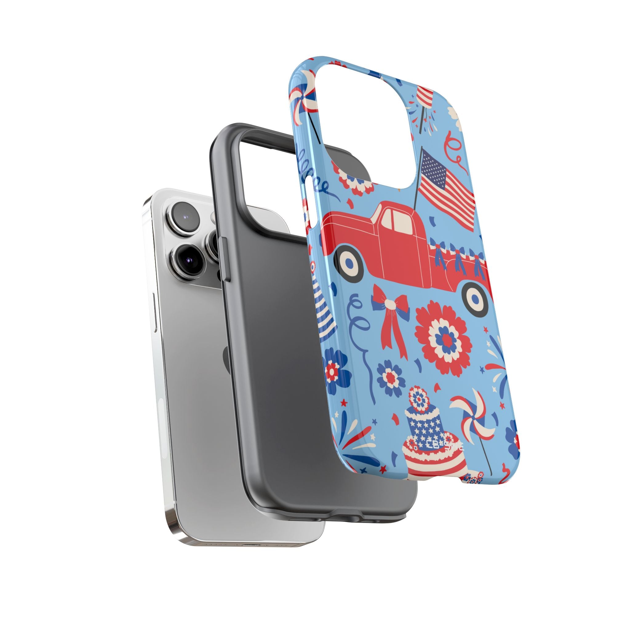 Celebration Fireworks Burst - iPhone Case