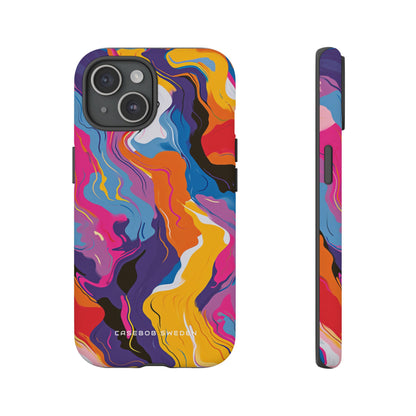 Vortex Colorwave iPhone 15 - Tough Phone Case