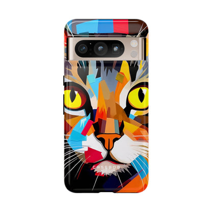 Abstract Kitty Palette - Protective Phone Case