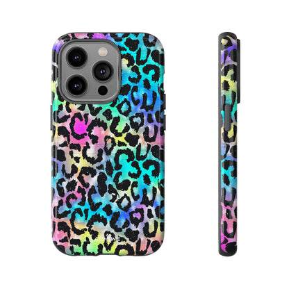 Galaxy Leopard Fantasy - iPhone Case