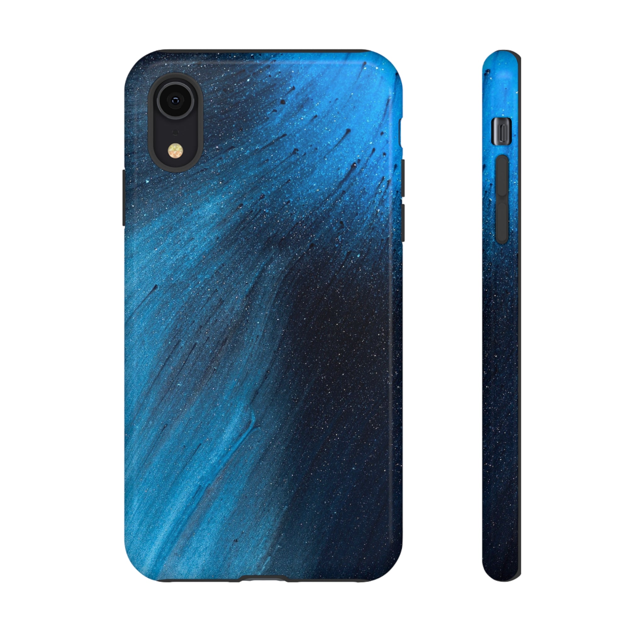 Star Sky Ink Art iPhone Case (Protective) iPhone XR Glossy Phone Case