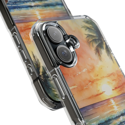 Sunset Palm iPhone 15 Case - Impact