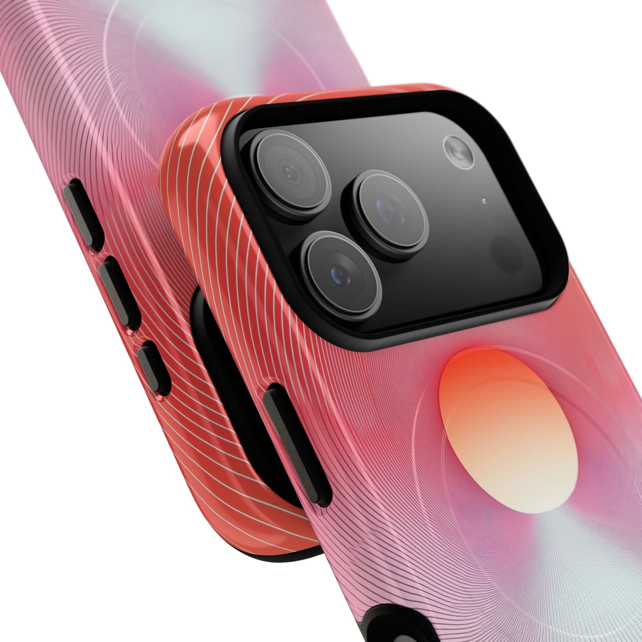 Orange Portal iPhone 17 Pro Case - Tough+