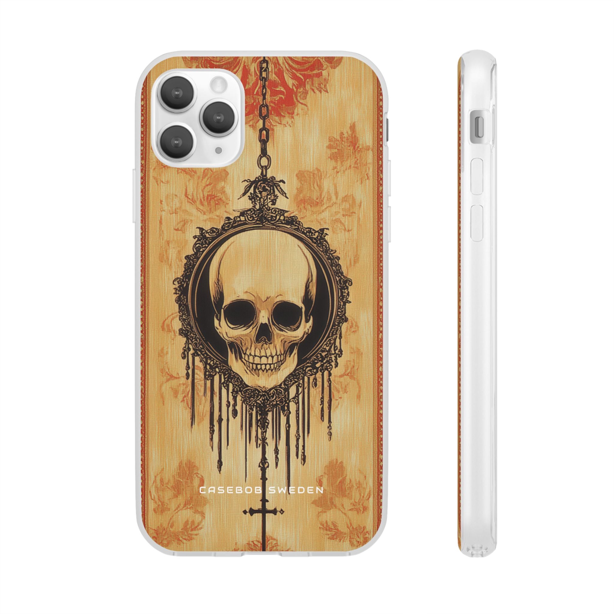 Gothic Skull Elegance iPhone 11 - Flexi Phone Case