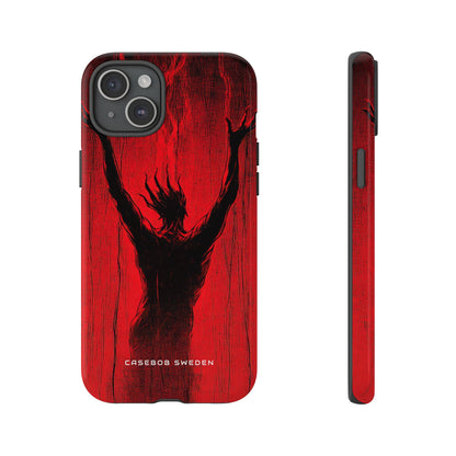 Crimson Despair iPhone 15 - Tough Phone Case