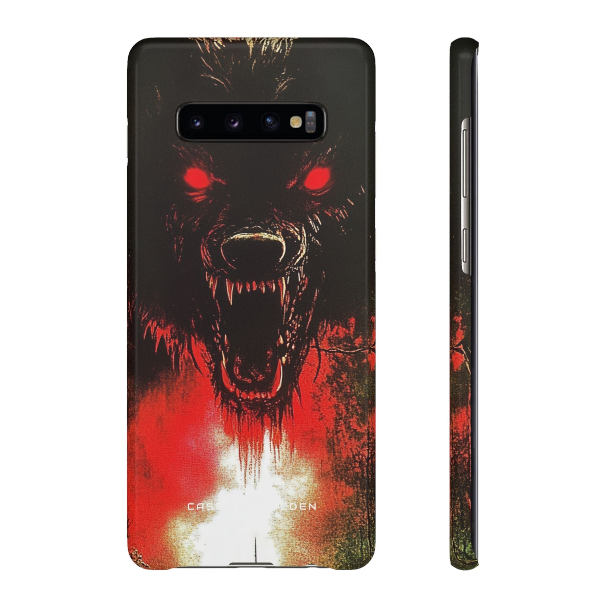 Bloodmoon Wolf's Lament Samsung S10 - Slim Phone Case