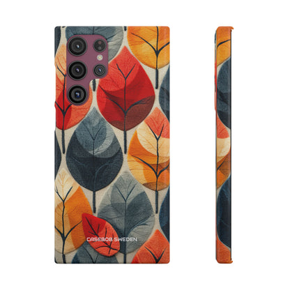 Autumn Leaf Design - Slim Samsung S22 Phone Case