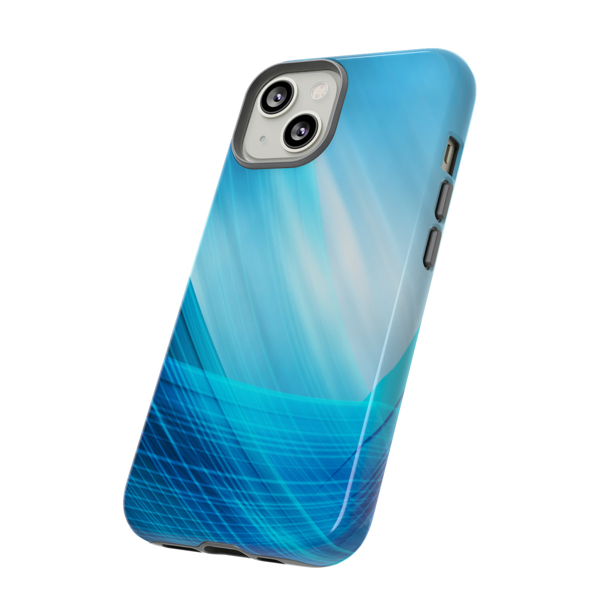 Abstract Blue - Protective Phone Case