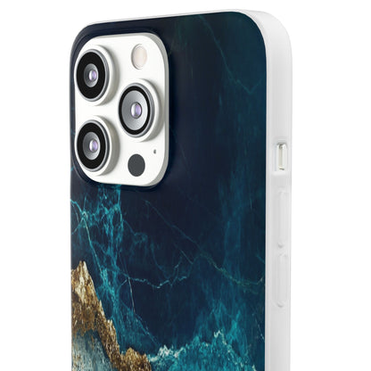 Jagged Gold Split iPhone 13 Pro - Soft