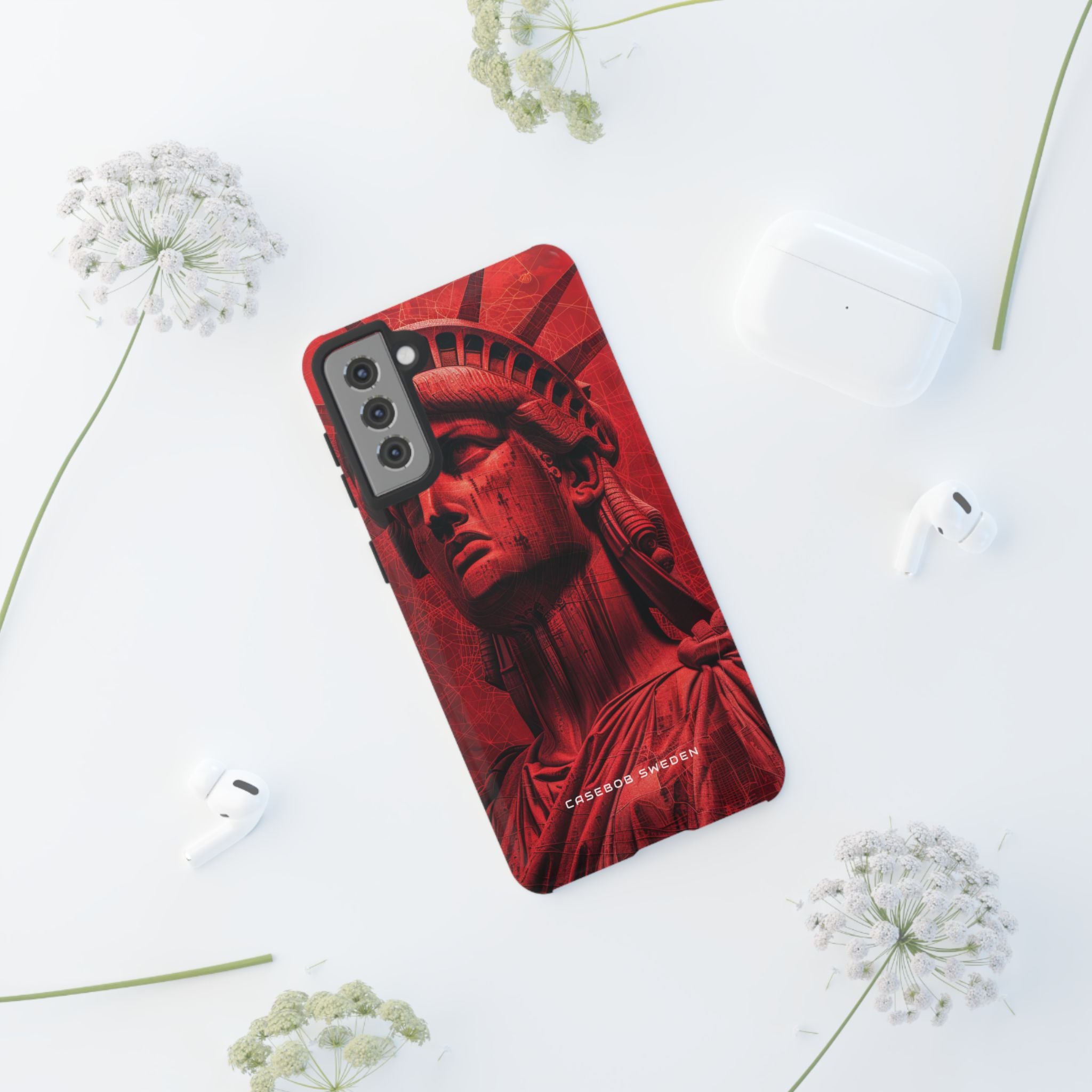 Zen Red Liberty Vision  Samsung S21 - Tough Phone Case