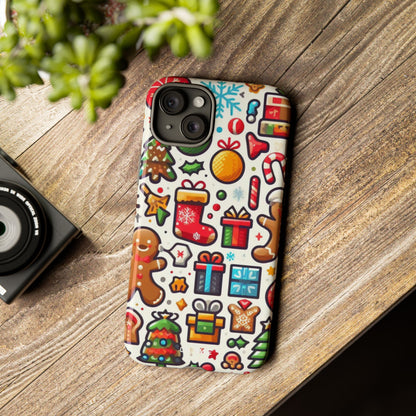 Holiday Icons Celebrate - iPhone Case