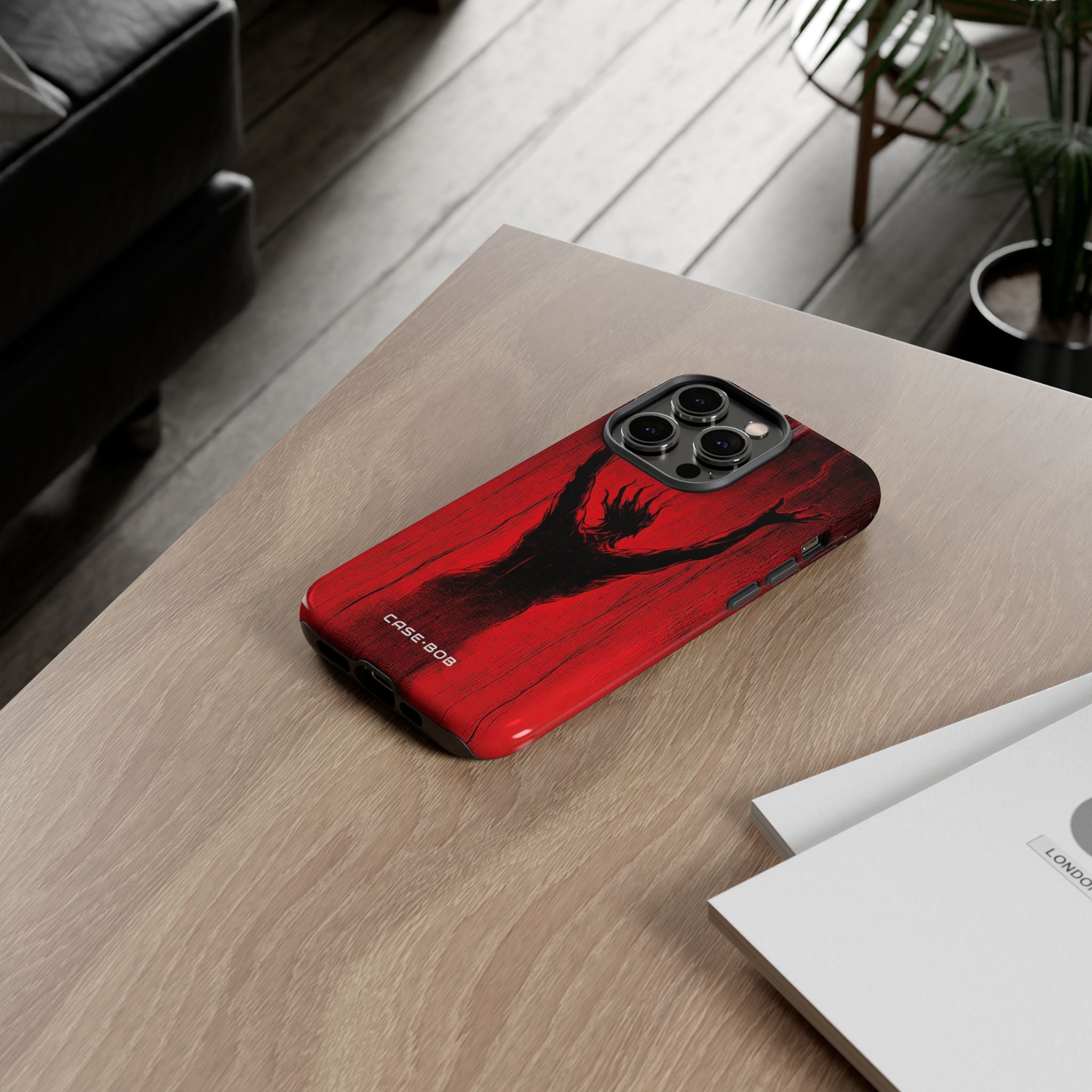 Crimson Uprising iPhone 14 Pro Case - Tough