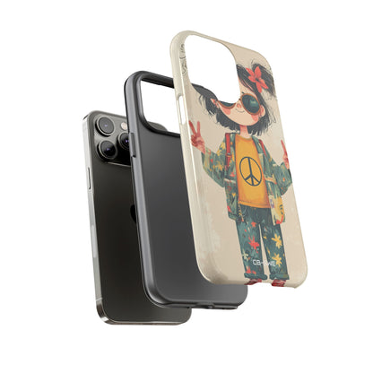 Groovy Child Laughs - iPhone Case
