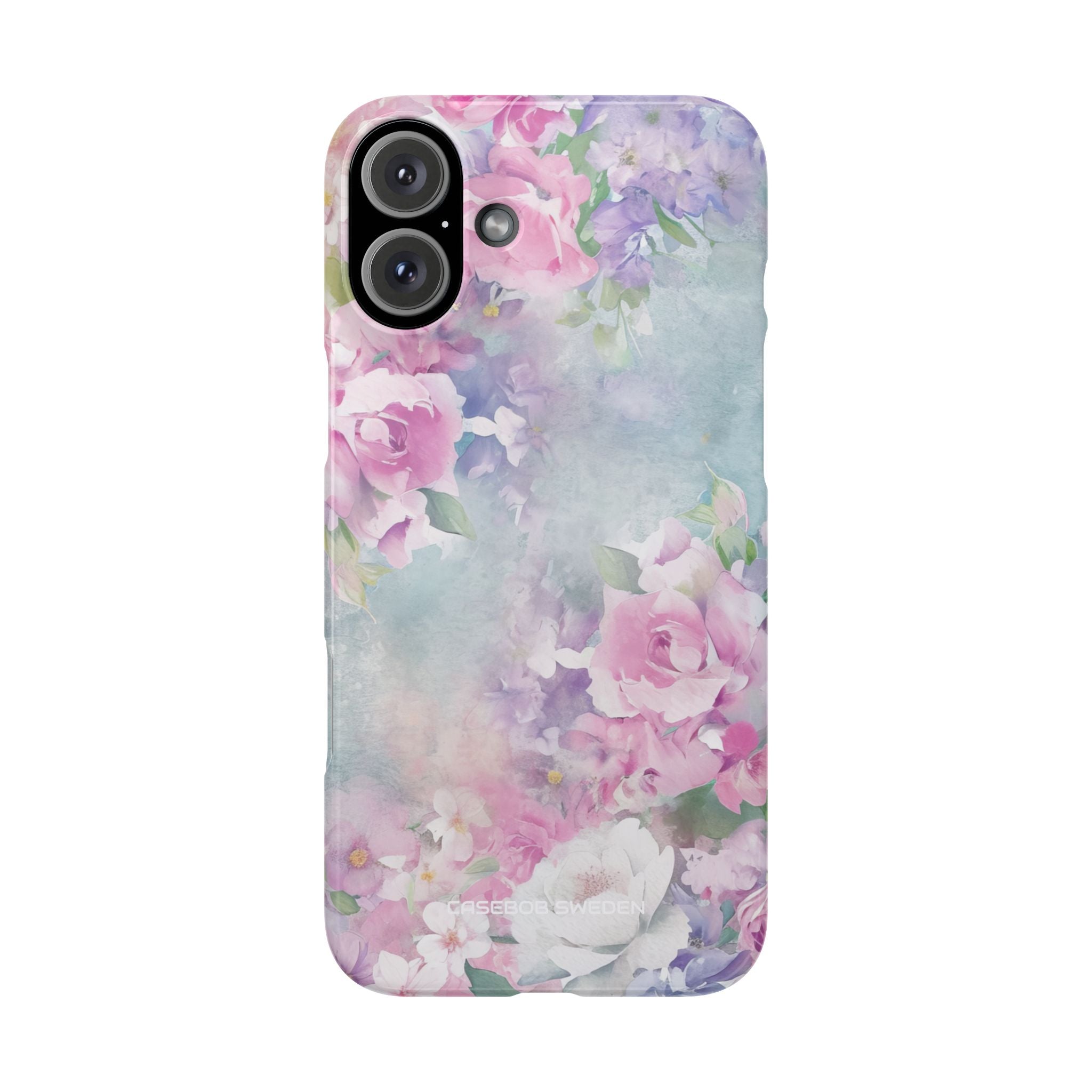 Dreamy Floral Watercolor - Slim iPhone 16 Phone Case