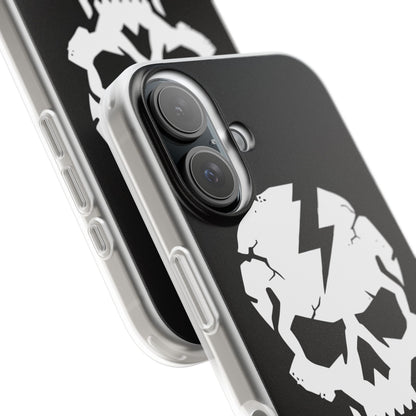 Lightning Skull iPhone 16 Case - Soft