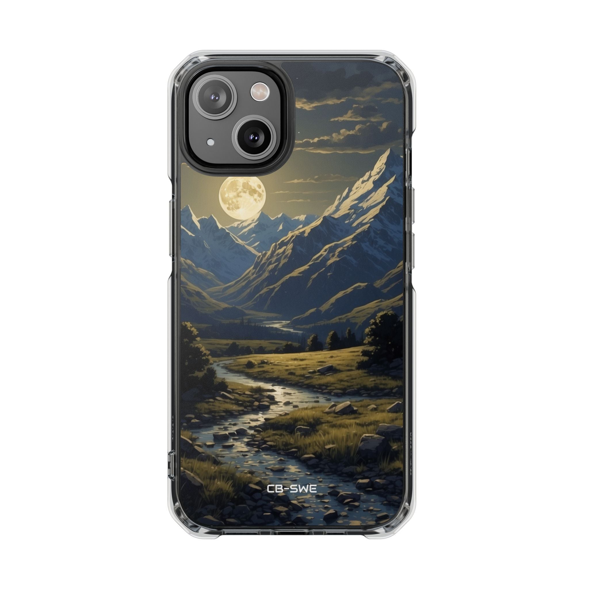 Moonlight Guides River iPhone Case - Impact