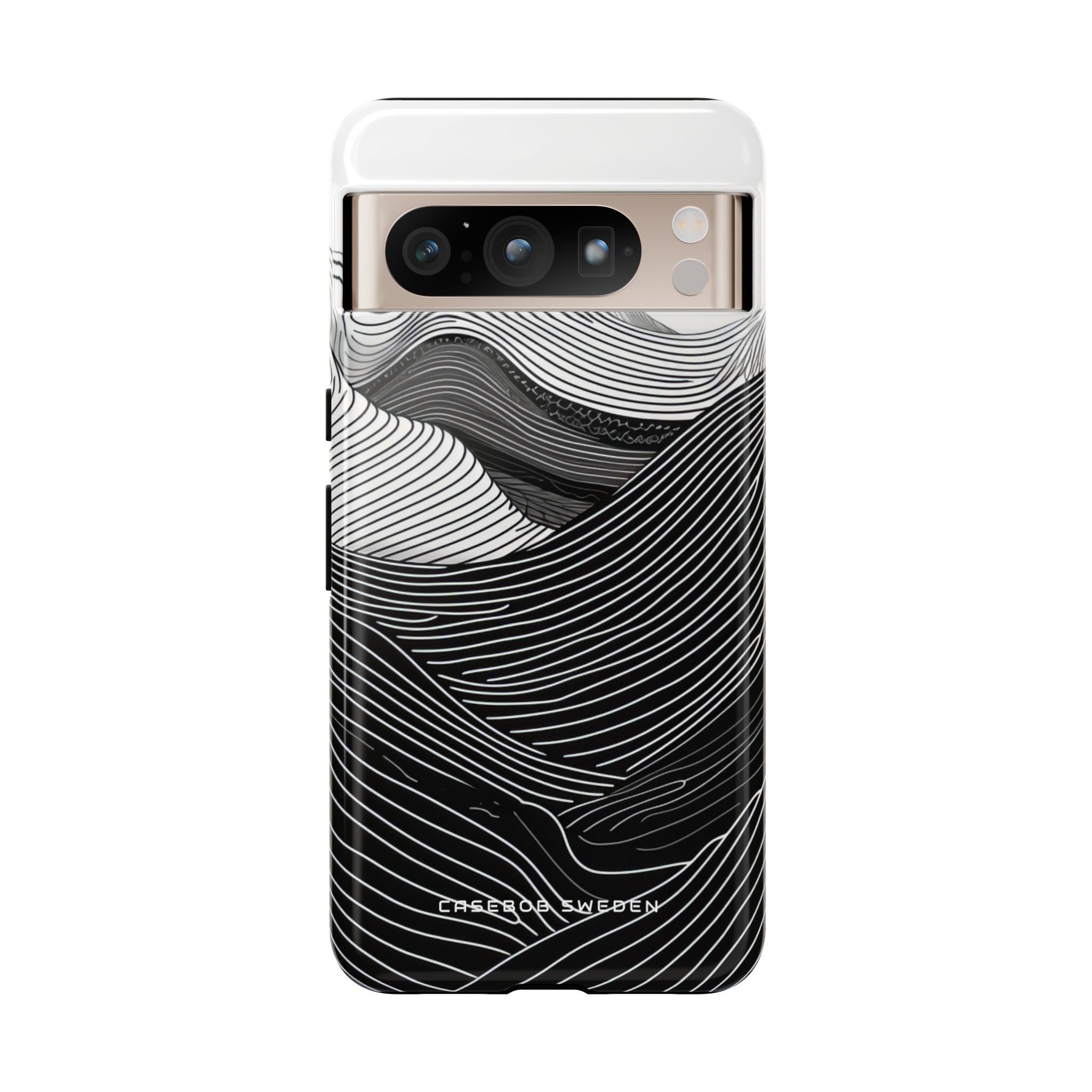 Undulating Horizon Waves Google Pixel 8 - Tough Phone Case