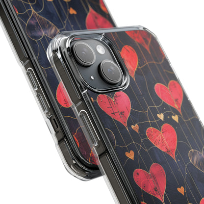 Golden Hearts Network iPhone 15 Plus Case - Impact