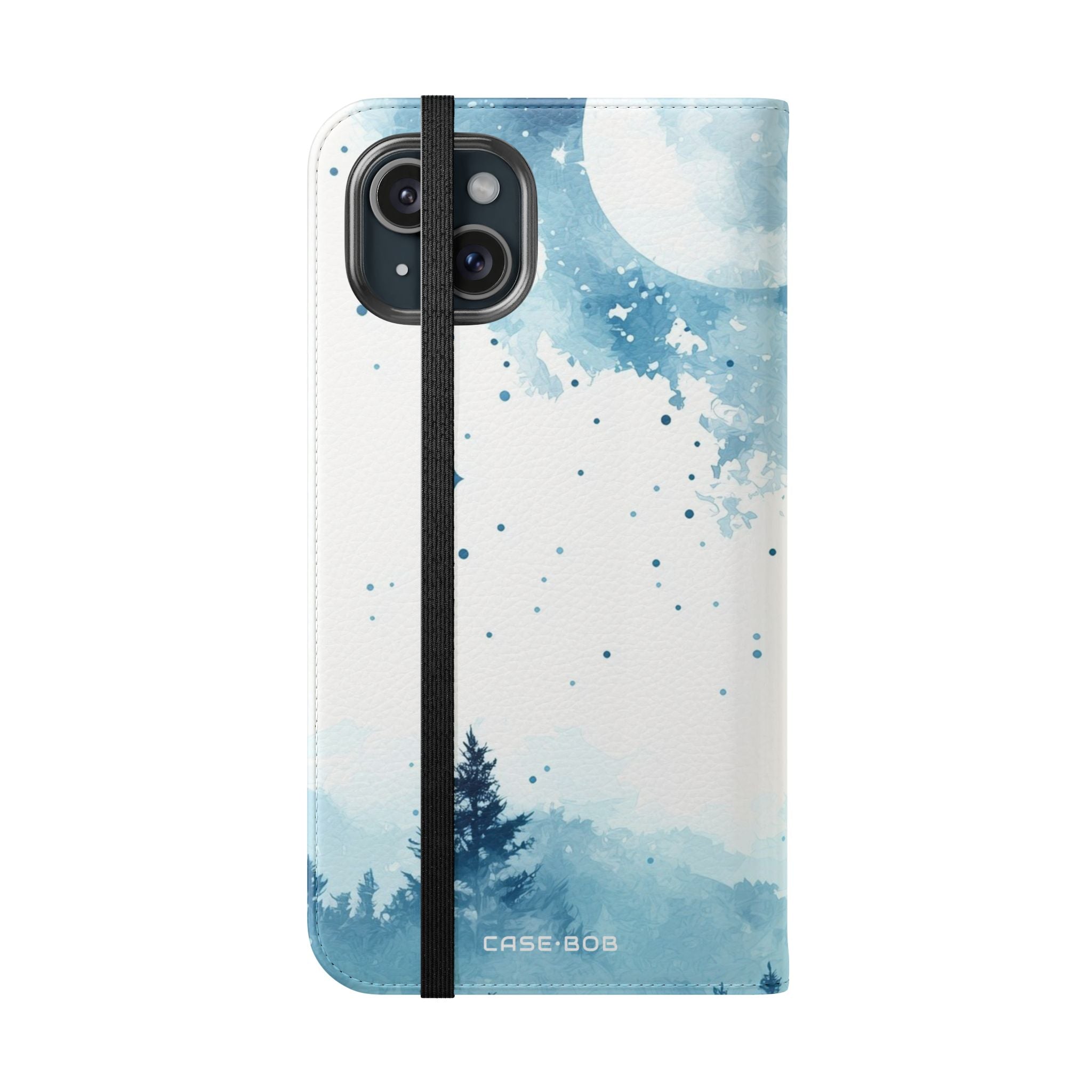 Moonlit Pines - iPhone 15 Plus Case - Wallet