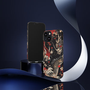 Oni Demons & Sacred Symbols - Protective Phone Case