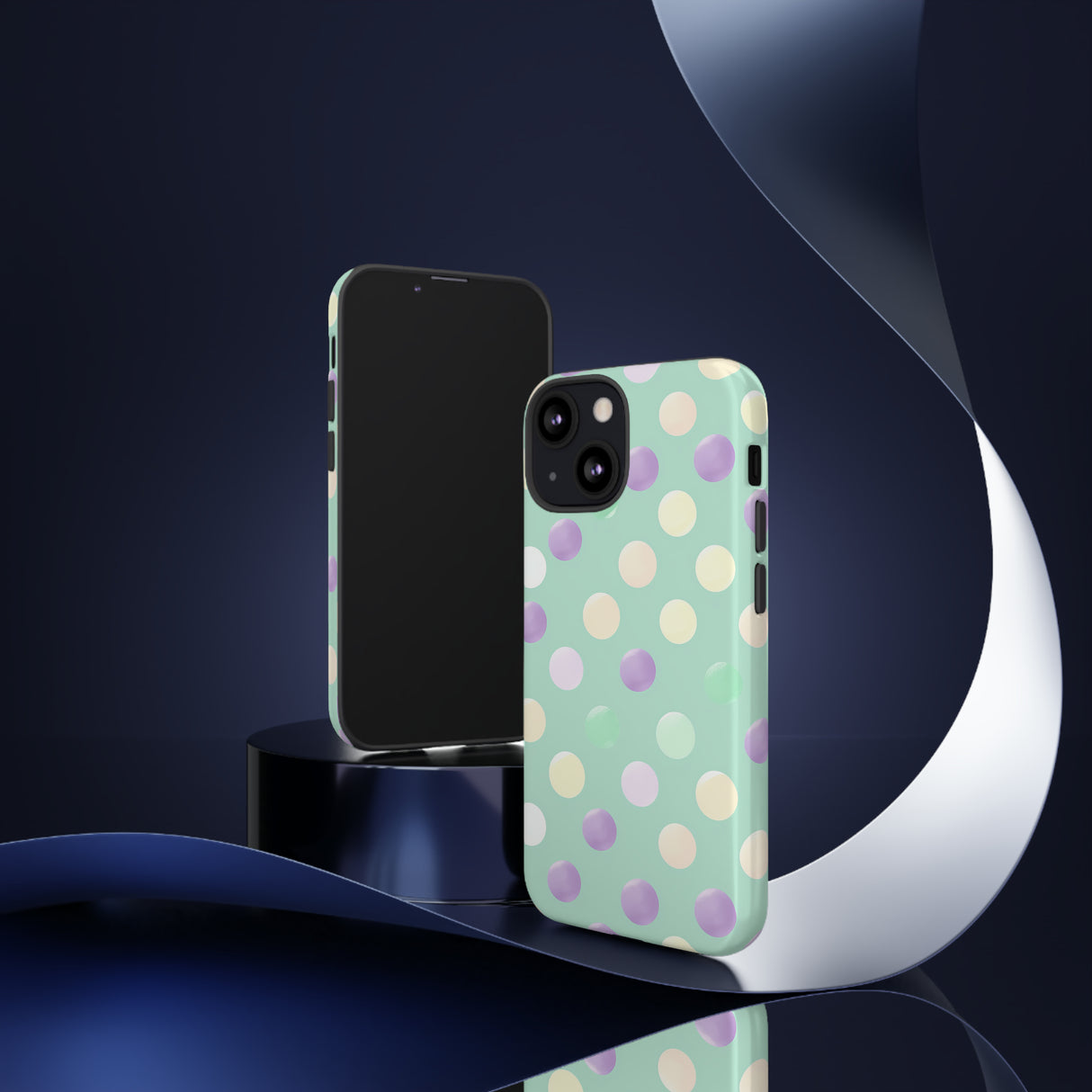 Pastel Dot Delight - Protective Phone Case