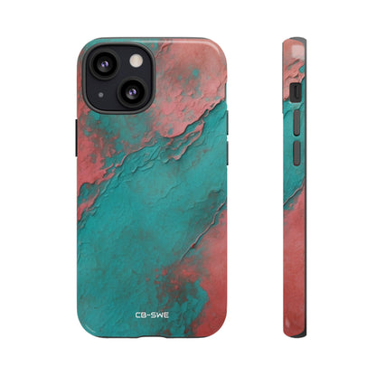 Turbulent Coral Flow - iPhone Case