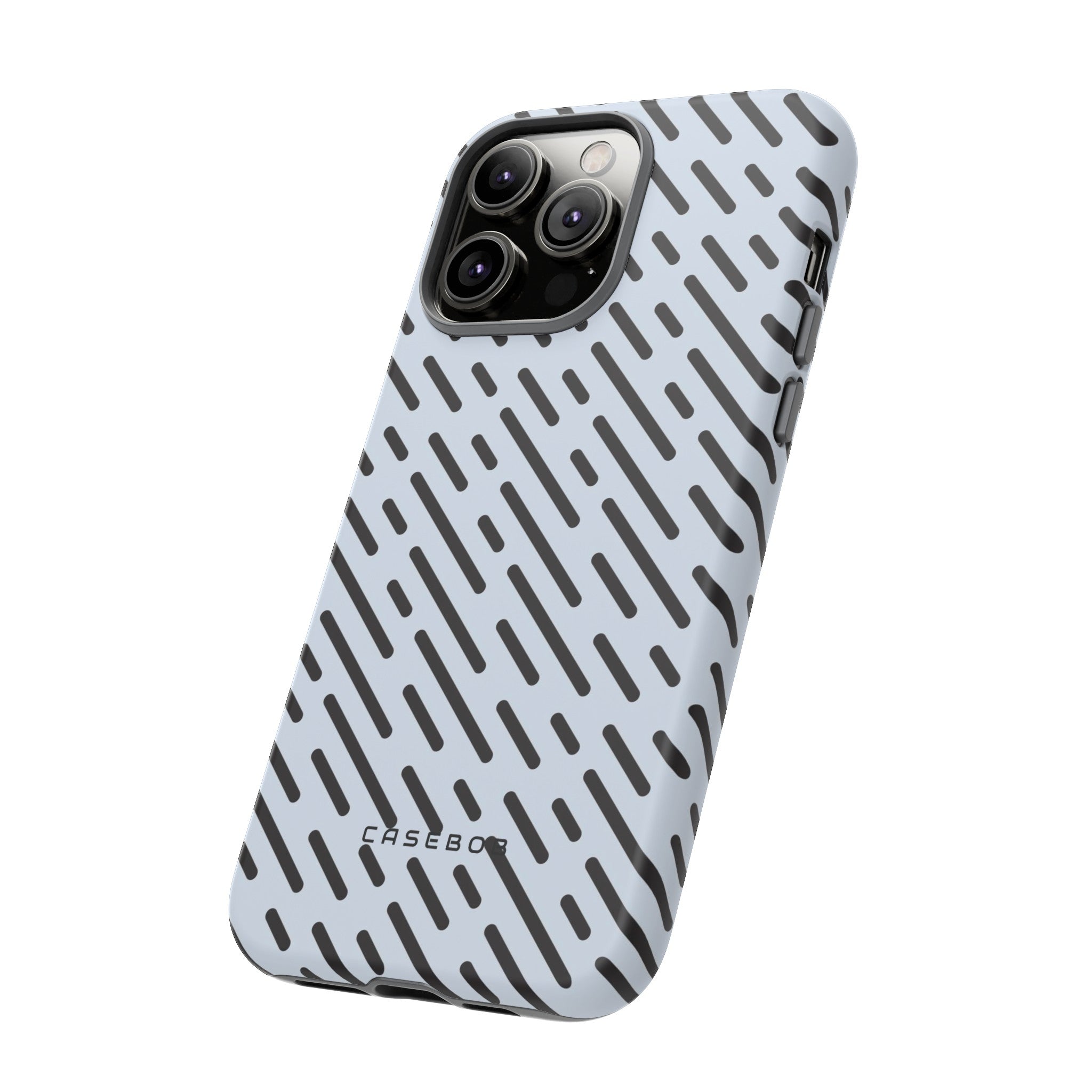 Monochrome Dash - Protective Phone Case