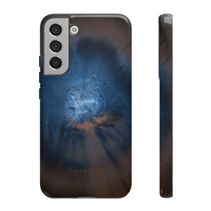 Blue Space Ink Art - Protective Phone Case