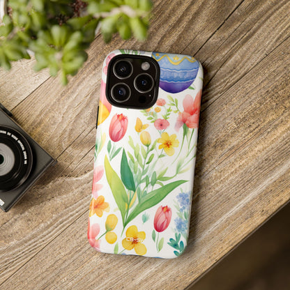 Easter Eggs Bloom - iPhone Case