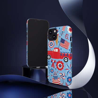 Festive Truck Parade - iPhone Case