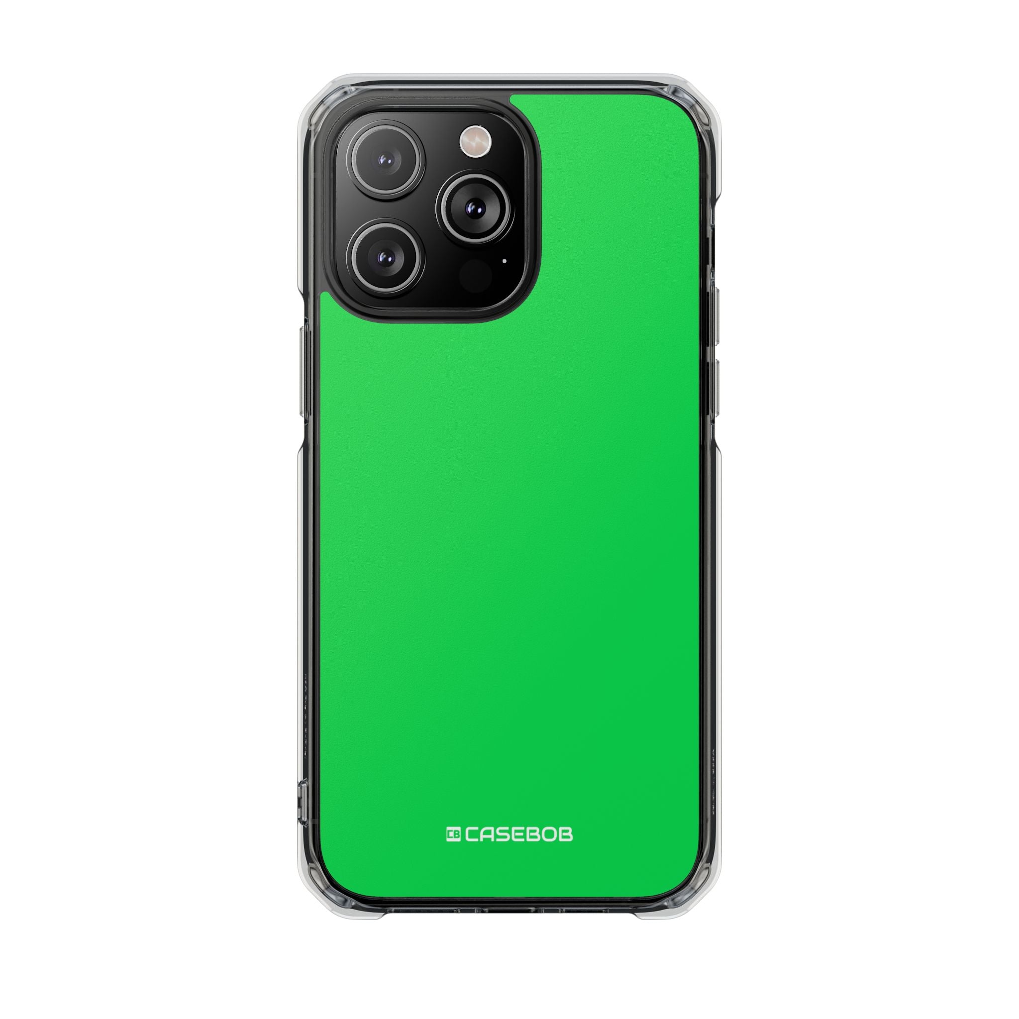 Malachite Green - Clear Impact Case for iPhone