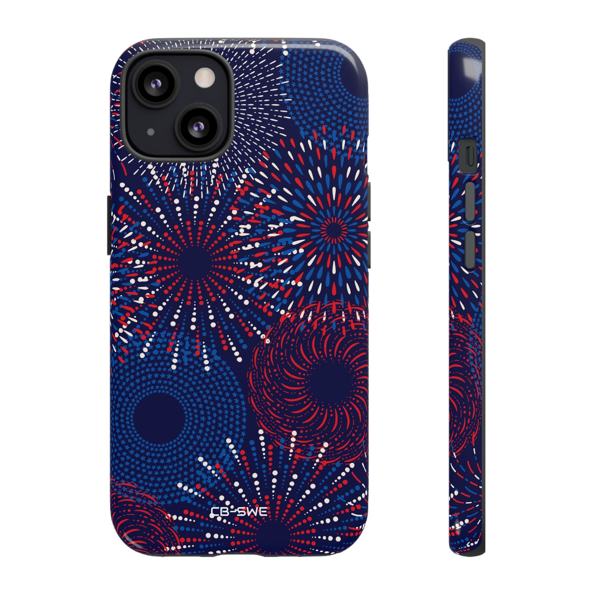 Fireworks Burst Bright - iPhone Case