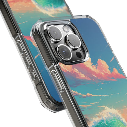 Turquoise Curl iPhone 16 Pro Max Case - Impact