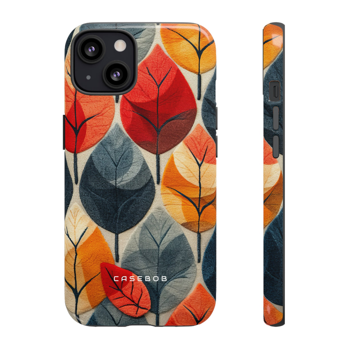 Scandinavian Leafy Serenity - Protective Phone Case