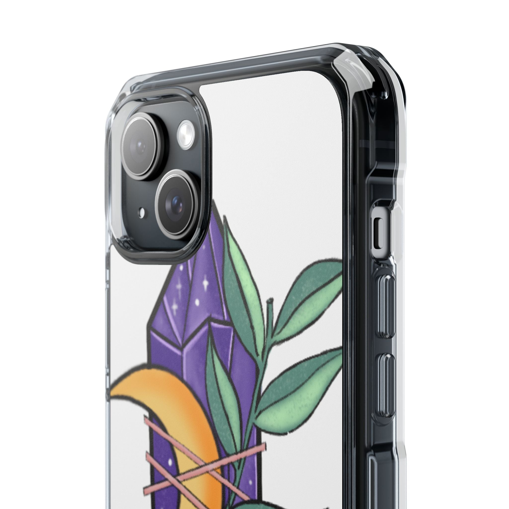 Mystical Moon Crystal iPhone Case - Impact