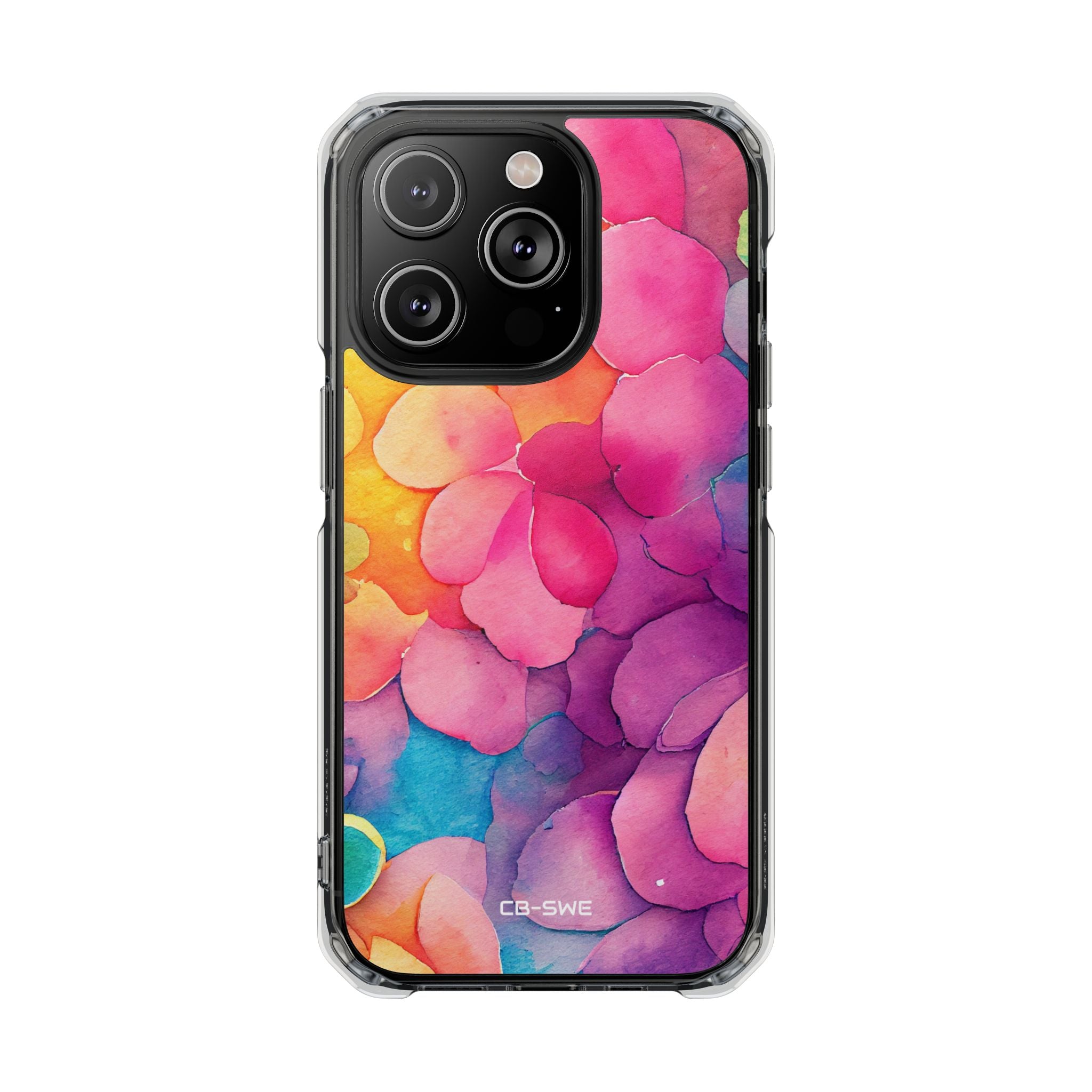 Vibrant Petal Fusion iPhone Case - Impact