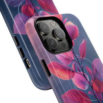 Pink Blue Nature - Tough + MagSafe® iPhone 14 Phone Case