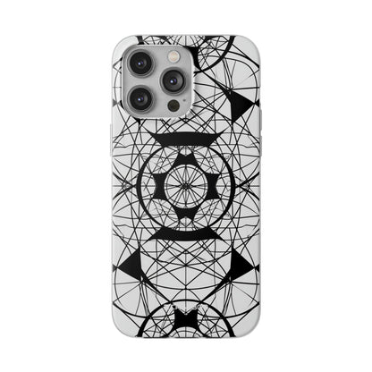 Geometric Hypnosis | Flexible Phone Case for iPhone