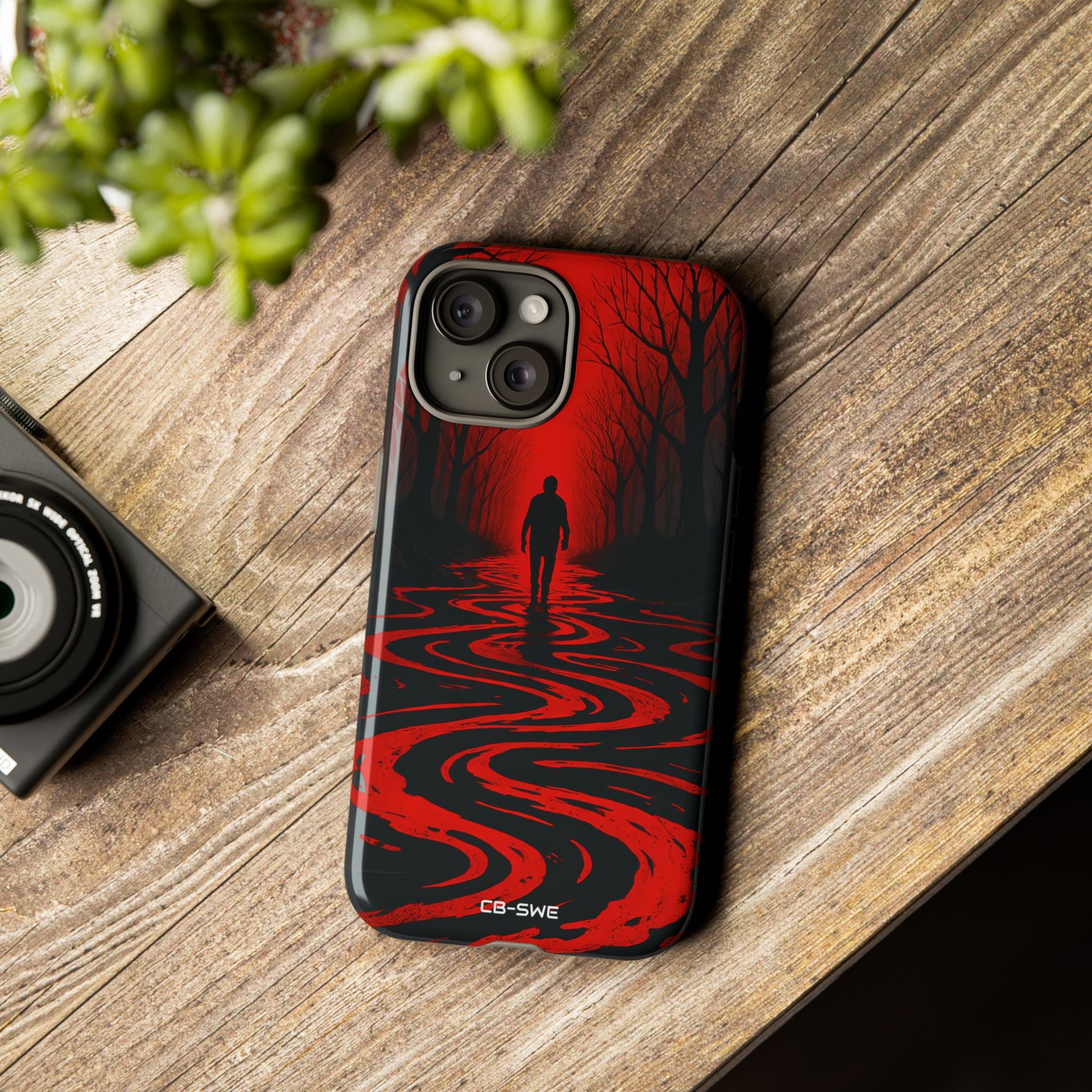 Red Path Mystery - iPhone Case