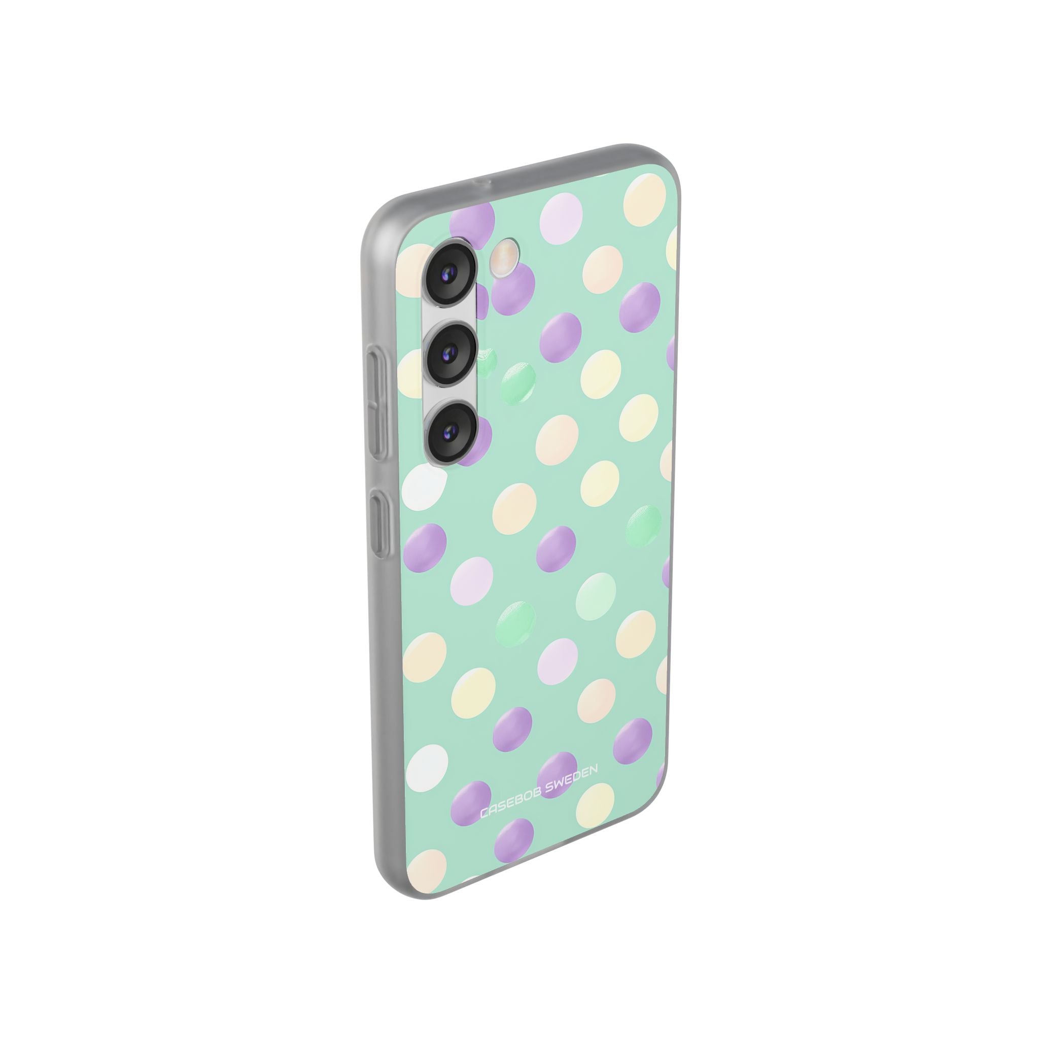 Pastel Polka Dots - Flexi Samsung S23 Phone Case