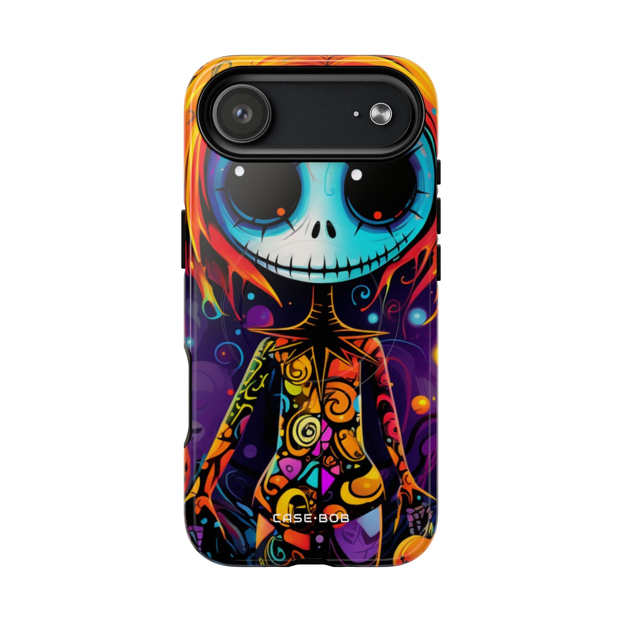 Blue Skull Swirl iPhone 17 Air Case - Tough+