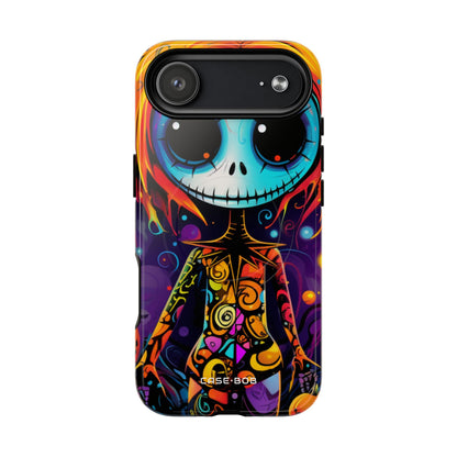 Blue Skull Swirl iPhone 17 Air Case - Tough+