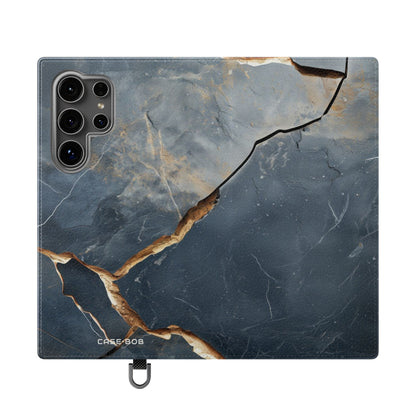 Kuparinen Crackscape - Samsung S24 Ultra -lompakkokotelo