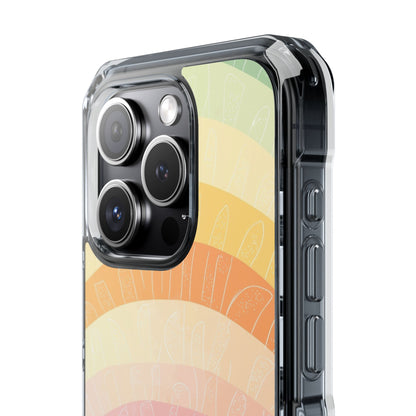 Pastel Rainbow Bands iPhone 15 Pro Case - Impact