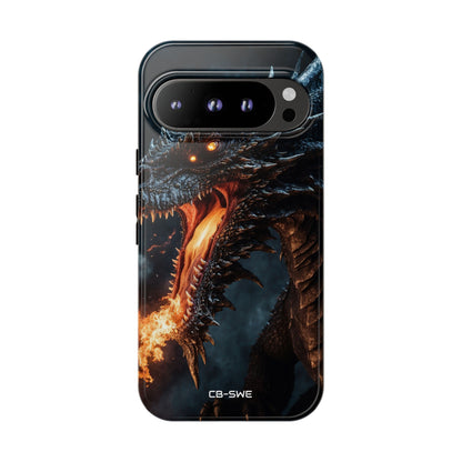 Fiery Breath Erupts - Google Pixel Case