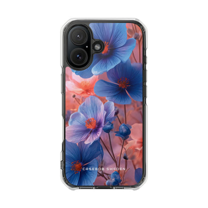 Ethereal Floral Symphony iPhone 16 - Clear Impact Phone Case