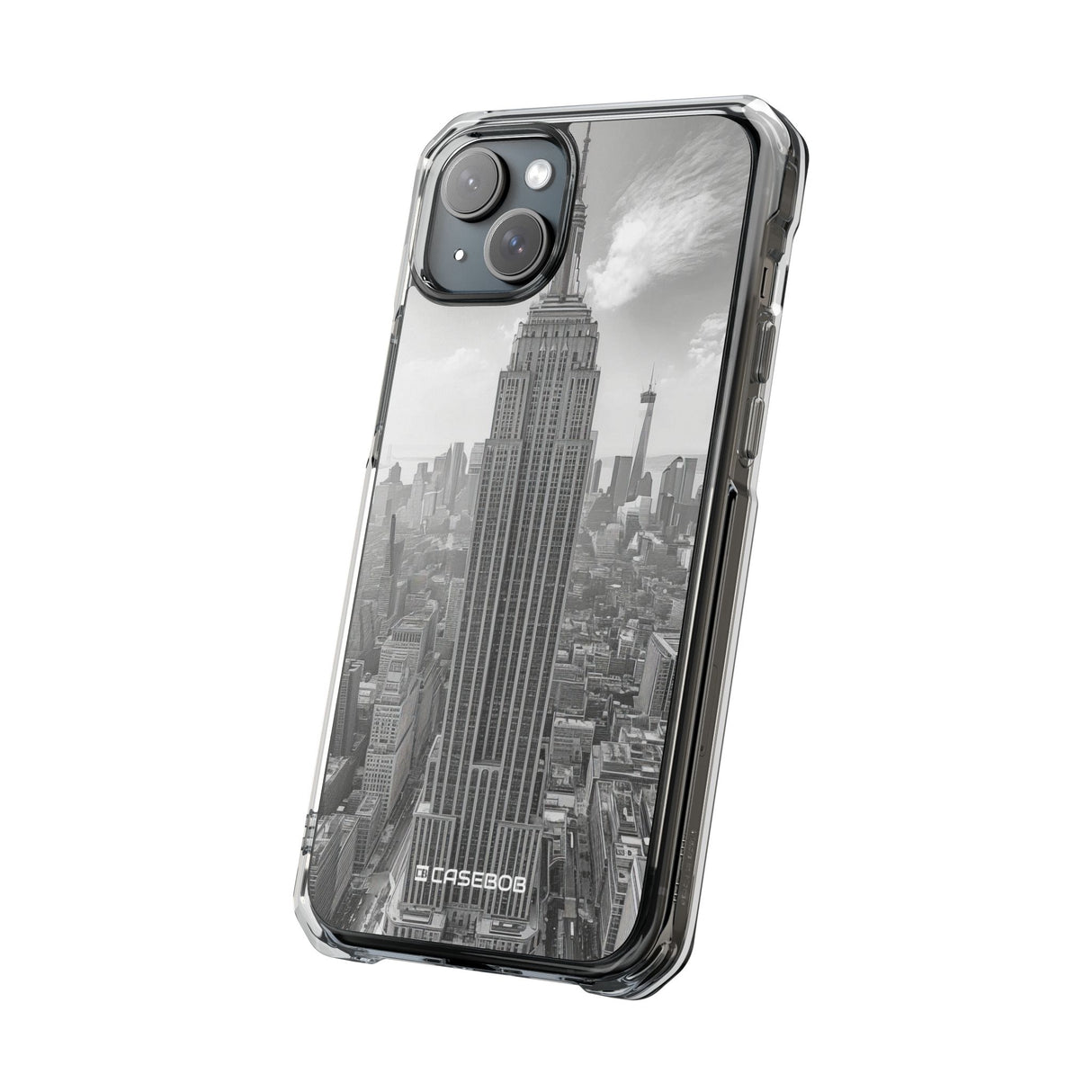 Urban Monoliths - Phone Case for iPhone (Clear Impact - Magnetic)