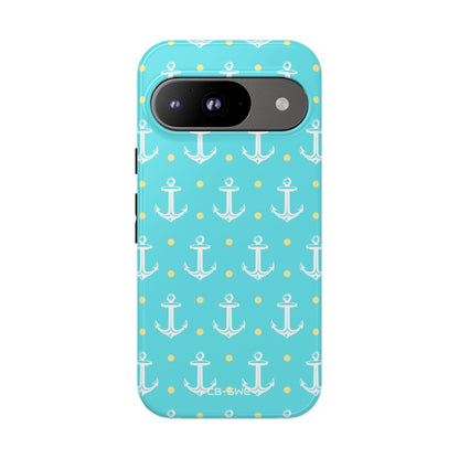 Nautical Anchors & Dots - Google Pixel Case
