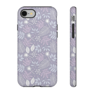 Purple Mona Leaf - Protective Phone Case